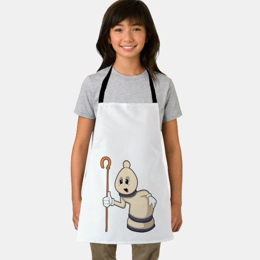 チェスの駒Bishop at Chess エプロン (インサイチュ)