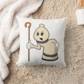 チェスの駒Bishop at Chess クッション (ブランケット)