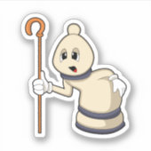 チェスの駒Bishop at Chess シール (正面)