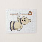 チェスの駒Bishop at Chess ジグソーパズル (横)