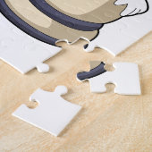 チェスの駒Bishop at Chess ジグソーパズル (側面)