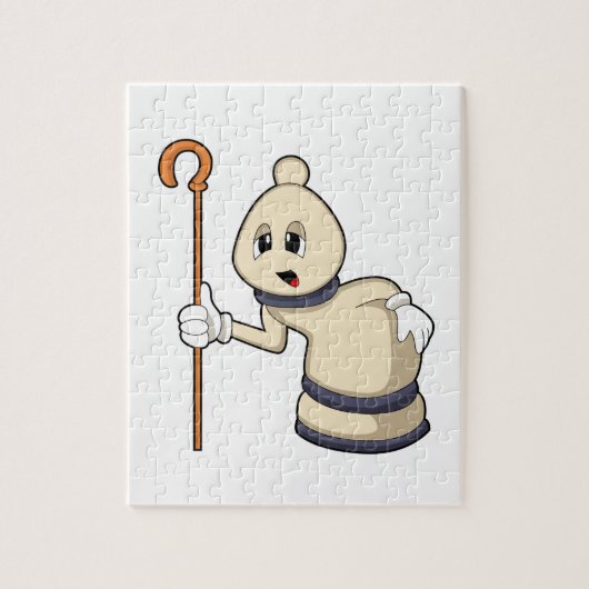 チェスの駒Bishop at Chess ジグソーパズル (縦)