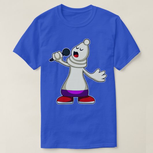 チェスの駒Bishop at Chess 1 Tシャツ (デザイン正面)
