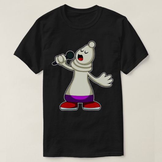 チェスの駒Bishop at Chess 2 Tシャツ (デザイン正面)