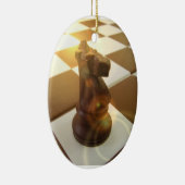 チェスの騎士オーナメント セラミックオーナメント (右)