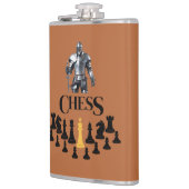 チェスの騎士（剣） フラスク (左)