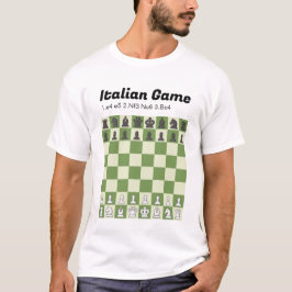 チェスはライフイタリアン – ゲーム Tシャツ
