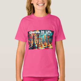 チェスは命だ – レッツ遊ー Tシャツ