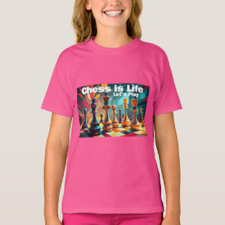 チェスは命だ – レッツ遊ー Tシャツ