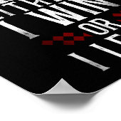 チェスは私が勝つか私のプレーヤーのどちら学も失わない ポスター (角)