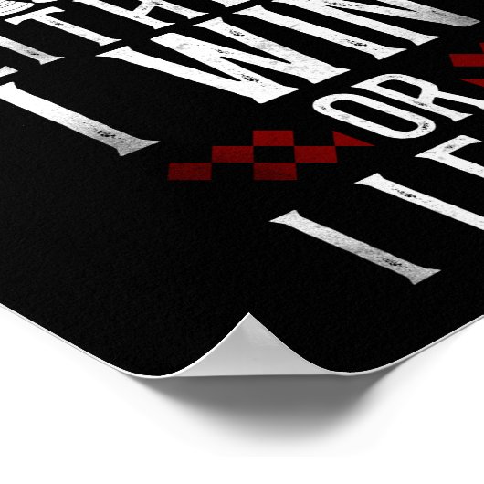 チェスは私が勝つか私のプレーヤーのどちら学も失わない ポスター (角)