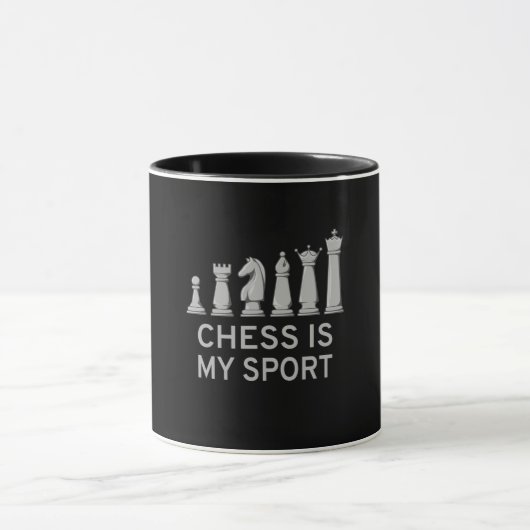 チェスは私のスポーツ マグカップ (中央)
