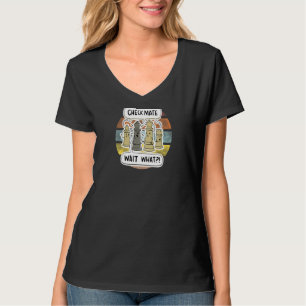 チェスは馬ではないRpgテーブルトップボードゲームフモ Tシャツ