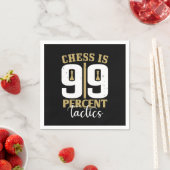 チェスは99%の戦術 スタンダードカクテルナプキン (インサイチュ)