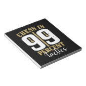 チェスは99%の戦術 ノートパッド (アングル)