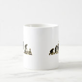 チェスをする人 コーヒーマグカップ (中央)