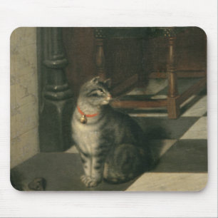 チェスをする人、c.1670 マウスパッド