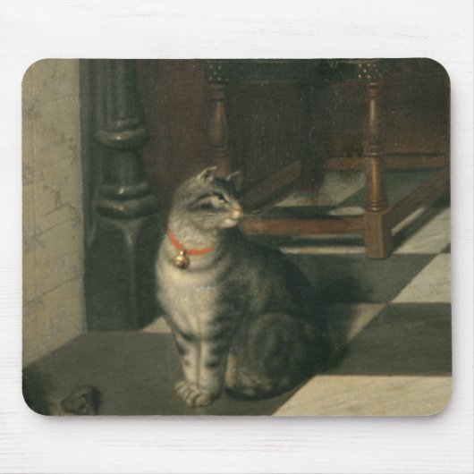 チェスをする人、c.1670 マウスパッド (正面)