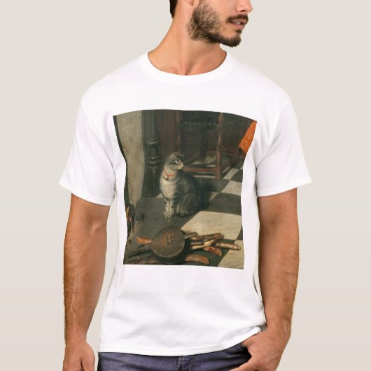 チェスをする人、c.1670 tシャツ (正面)