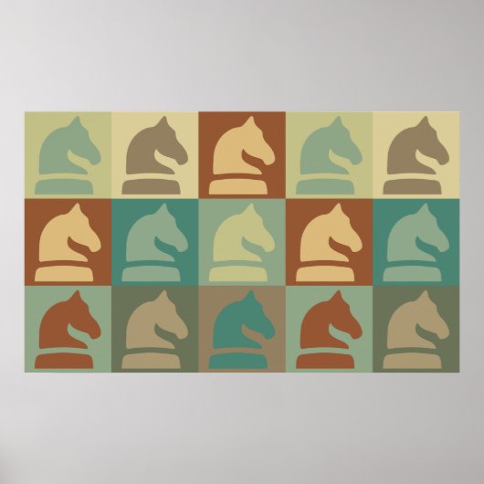 チェスアポップ・アートのート ポスター (正面)