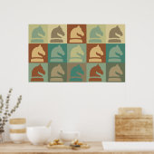 チェスアポップ・アートのート ポスター (キッチン)