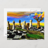 チェスアート ポストカード (正面/裏面)