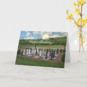 チェスエニーハッピーバースデー カード (黄色い花)