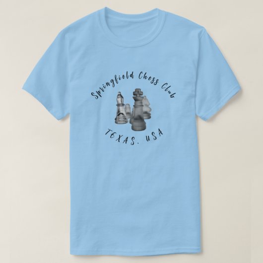 チェスカスタマイズククラブ用Tシャツ Tシャツ (デザイン正面)