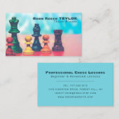 チェスカラフルクラブ 名刺 (正面/裏面)