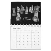 チェスカレンダー カレンダー (1月 2027)