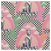 チェスキャット ファブリック (クローズアップ)