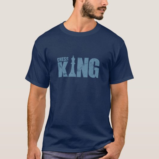 チェスキングスポーツボードゲーム脳トレ友達 Tシャツ (正面)