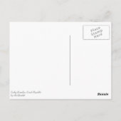 チェスキークルムロフ ポストカード (裏面)