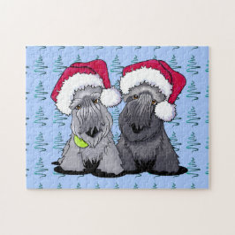 チェスキー・テリア・クリスマス ジグソーパズル