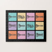 チェスギフト |チェスの駒が大好き ジグソーパズル (横)