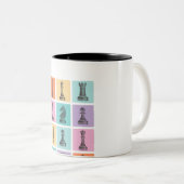 チェスギフト |チェスの駒が大好き ツートーンマグカップ (正面右)