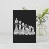 チェスギフト |チェスの駒が大好き 招待状 (スタンド正面)