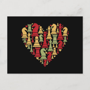 チェスギフト I Really Love Chess インビテーションポストカード