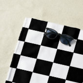 チェスクラブ名前をカスタムするイニシャル ビーチタオル (インサイチュ)