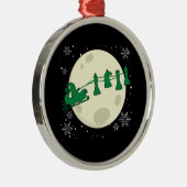 チェスクリスマスサンタ – チェスピーストナカイ メタルオーナメント (右)