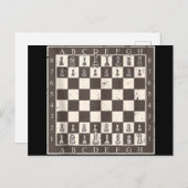 チェスクール盤のハロウィーン衣装おもしろいの怠け者 シーズンポストカード (正面/裏面)