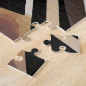 チェスゲームオリジナル抽象芸術アート ジグソーパズル (側面)