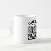 チェスゲーム最高のギフト コーヒーマグカップ (正面左)
