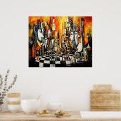 チェスゲーム3 ポスター (キッチン)