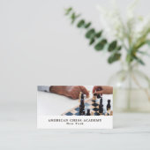 チェスゲーム，チェスクラブ 名刺 (スタンド正面)