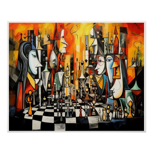 チェスゲーム ポスター (正面)