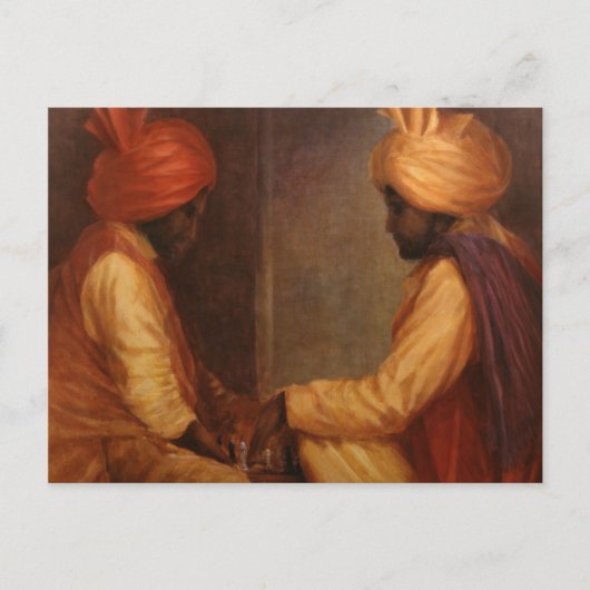 チェスゲーム ポストカード (正面)