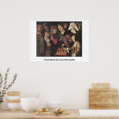 チェスゲームbyルーカスファン・レイデン ポスター (キッチン)