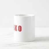 チェスコチェコ コーヒーマグカップ (中央)