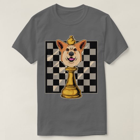 チェスコルギドッグ Tシャツ (デザイン正面)